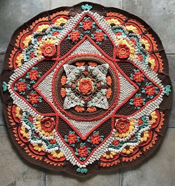 The Marigold Desert Throw