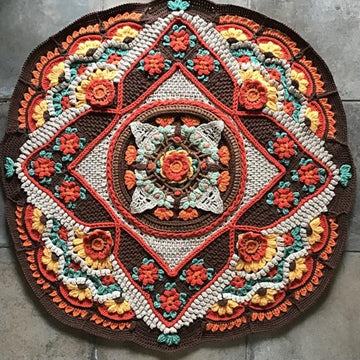 The Marigold Desert Throw