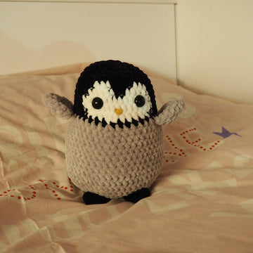 Fluffy baby penguin