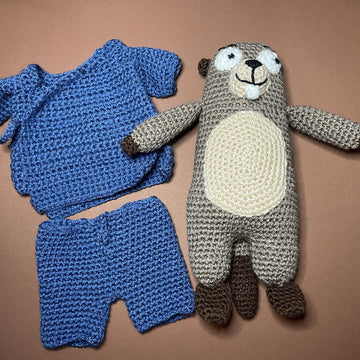 Wuji Marmot amigurumi