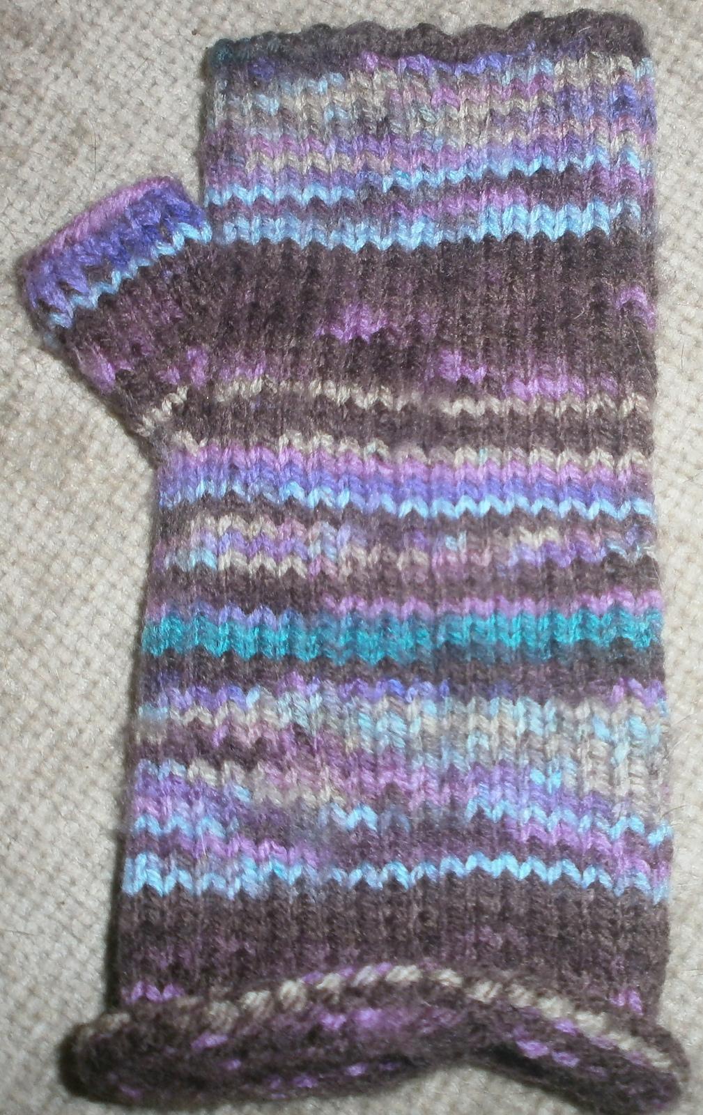 Picot Fingerless Worsted