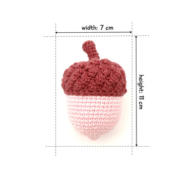 Acorn, 3 sizes