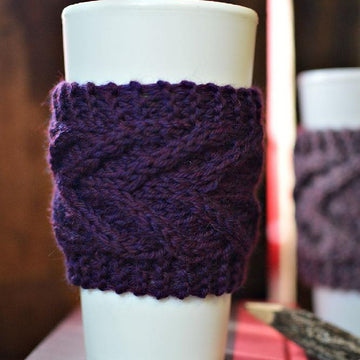 "The Antlers" Seamless Coffee Cozy Zarf