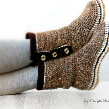 Leeana crochet boots