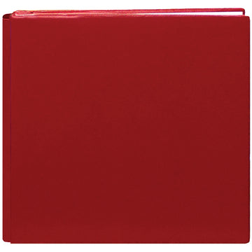 Pioneer Family Treasures Post Bound Album 12"X12" - Red