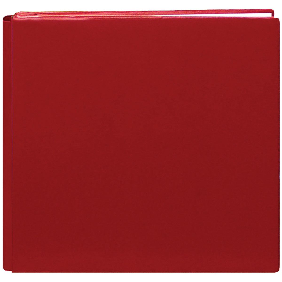 Pioneer Family Treasures Post Bound Album 12"X12" - Red