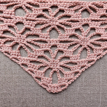 Crochet Bandana/Shawl Pattern/Chart #73