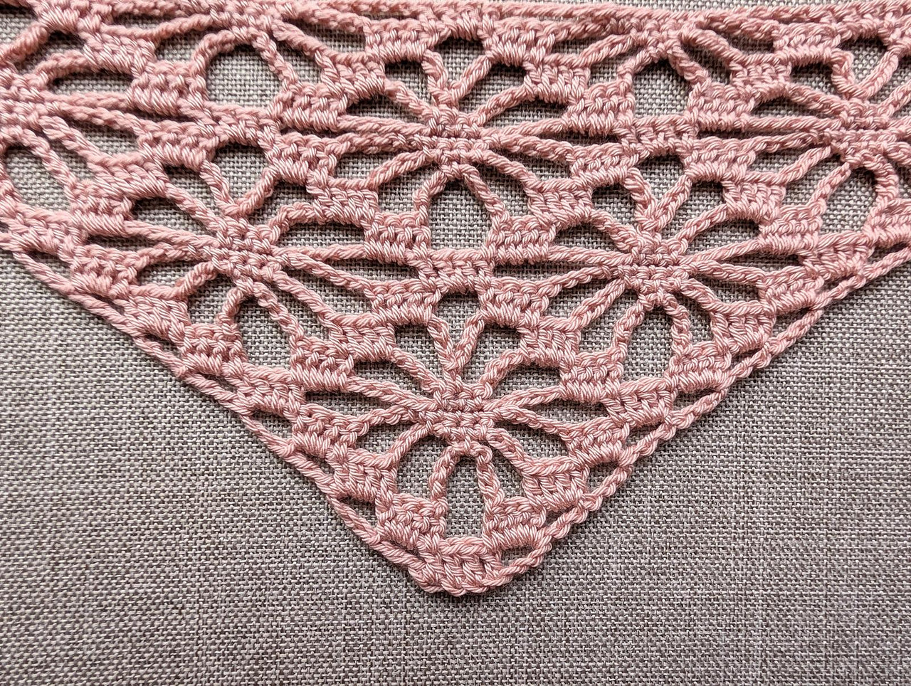 Crochet Bandana/Shawl Pattern/Chart #73