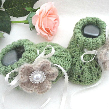 Baby Shoes PATTERN Newborn Girl