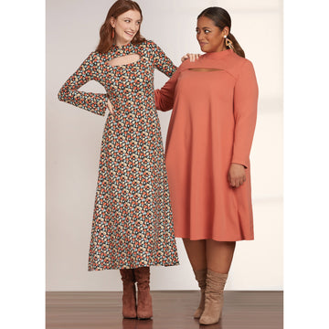 Simplicity Misses' and Women's Knit Dress in Three Lengths S9644 - Sewing Pattern