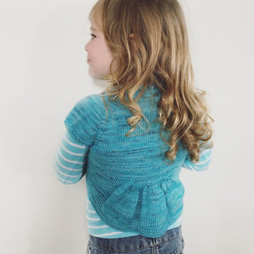 Petal Peplum Child Bolero