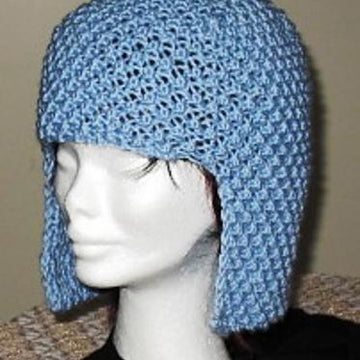 Avant-Garde Vintage Look Sky Blue Hat
