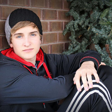 Men's Reversible Knit Look Beanie