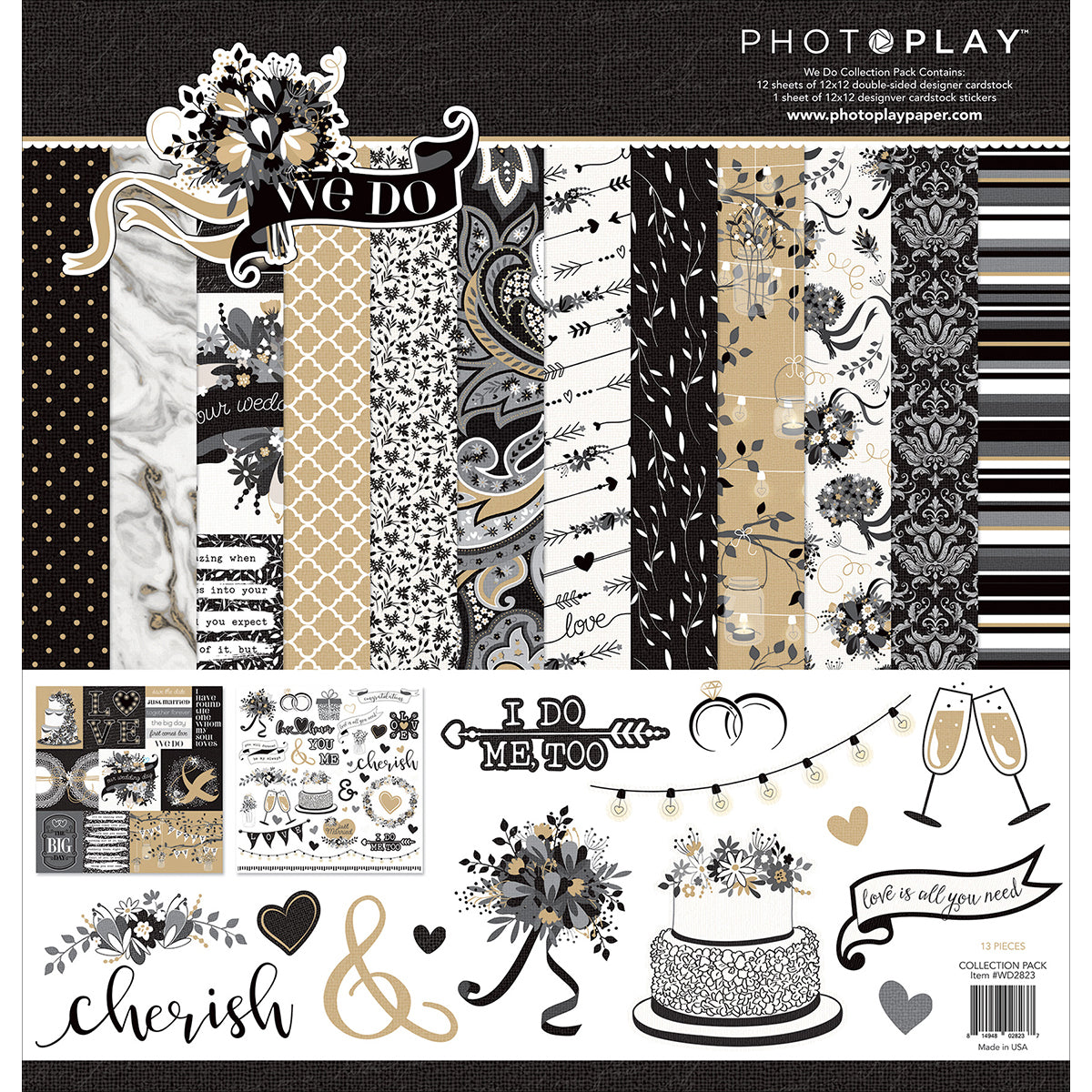 Photoplay Paper PhotoPlay Collection Pack 12"X12" - We Do