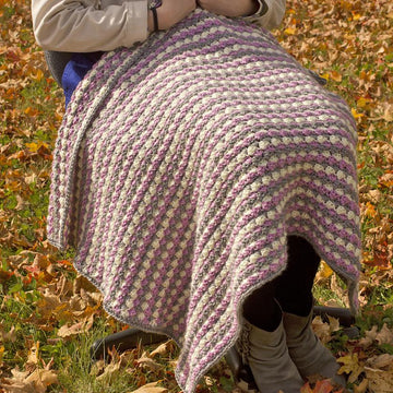 Easy Crochet Lap Blanket