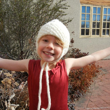 Wood Sprite, Snow Sprite Hat - Child