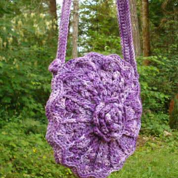 Victorian Flowers and Shells Bag - PA-212