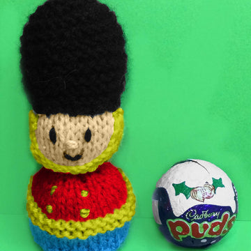 Christmas Nutcracker Soldier Puds choc cover