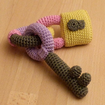 Lock & key rattle
