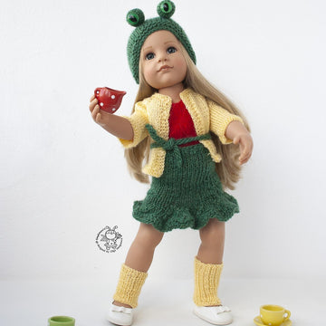 Outfit Frogling for doll 18in
