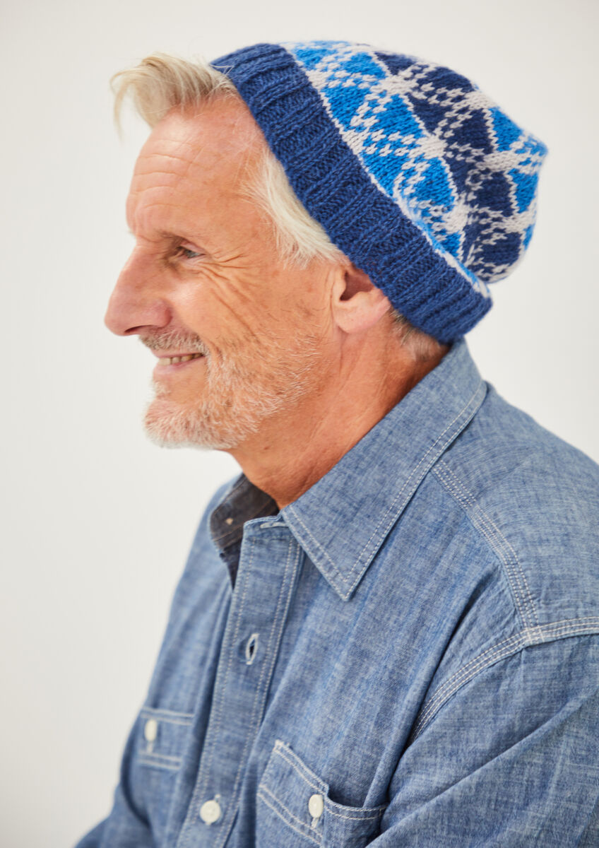 Arne&Carlos Leif Fairisle Hat in Rowan Norwegian Wool - 04100