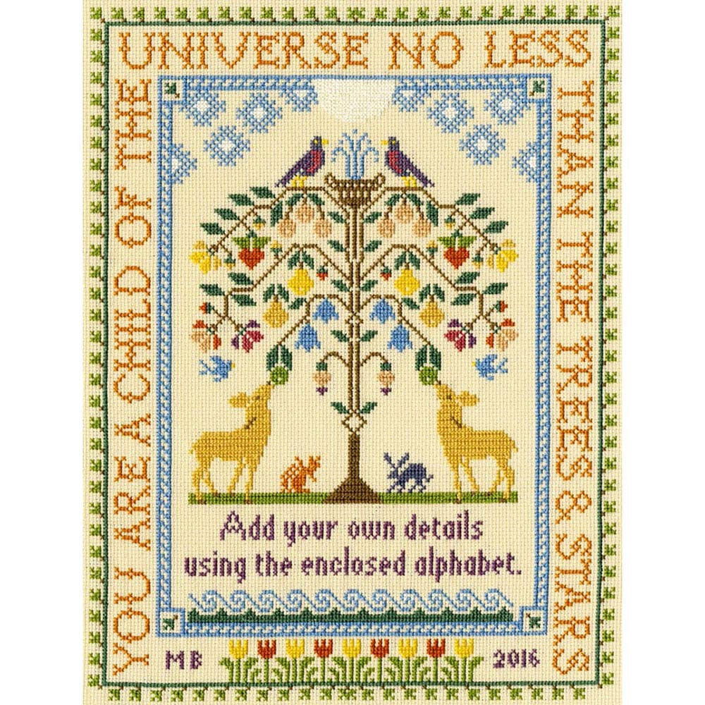 Bothy Threads Tree of Life Cross Stitch Kit - 24cm x 31cm
