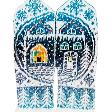 Snow Globe Mittens