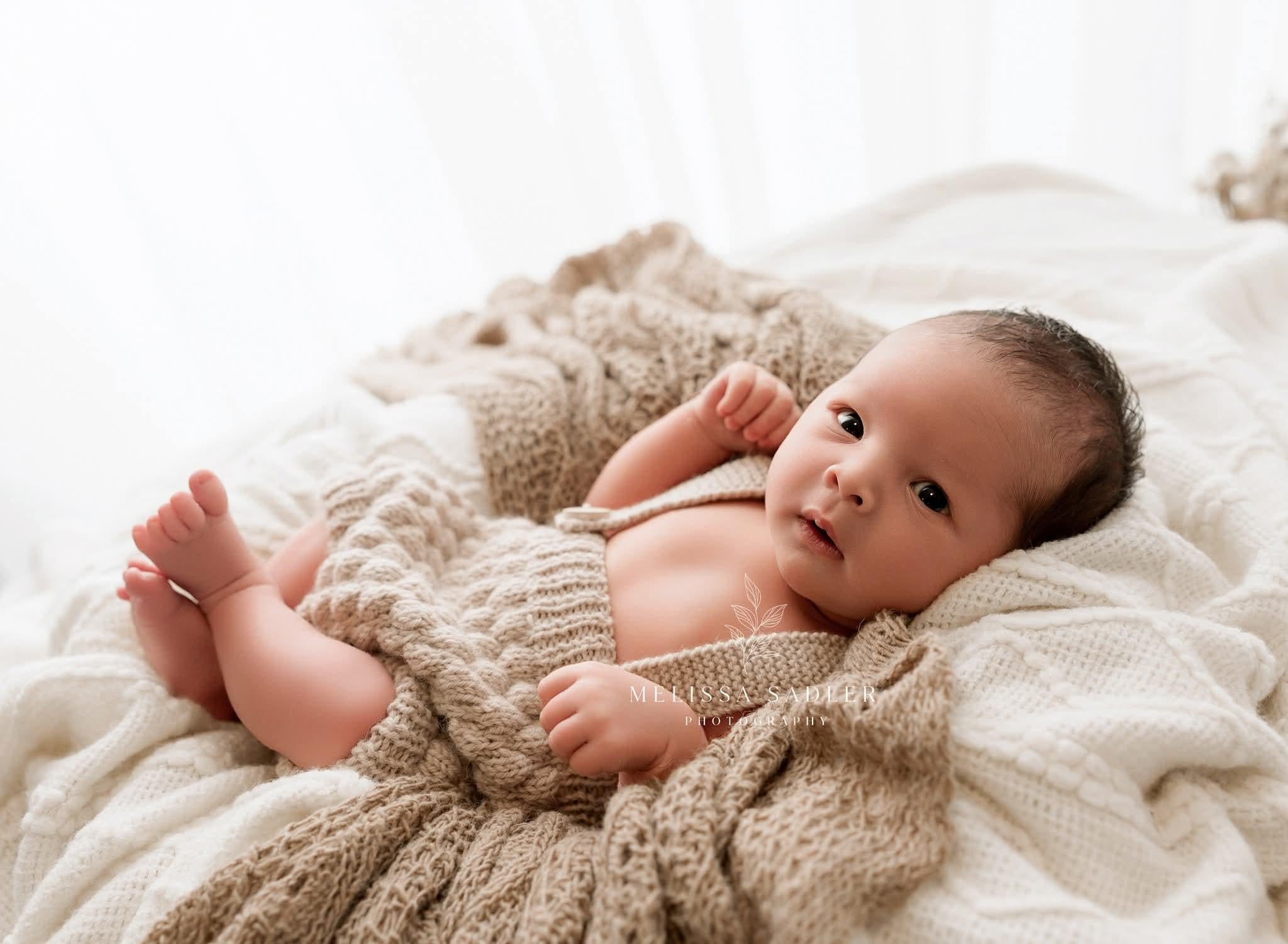 Bubble romper and bonnet
