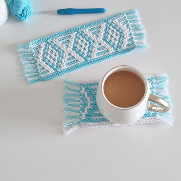 Mosaic Mug Rug