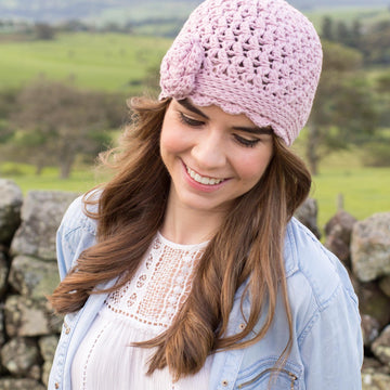 Lilac & Lace Cloche Hat