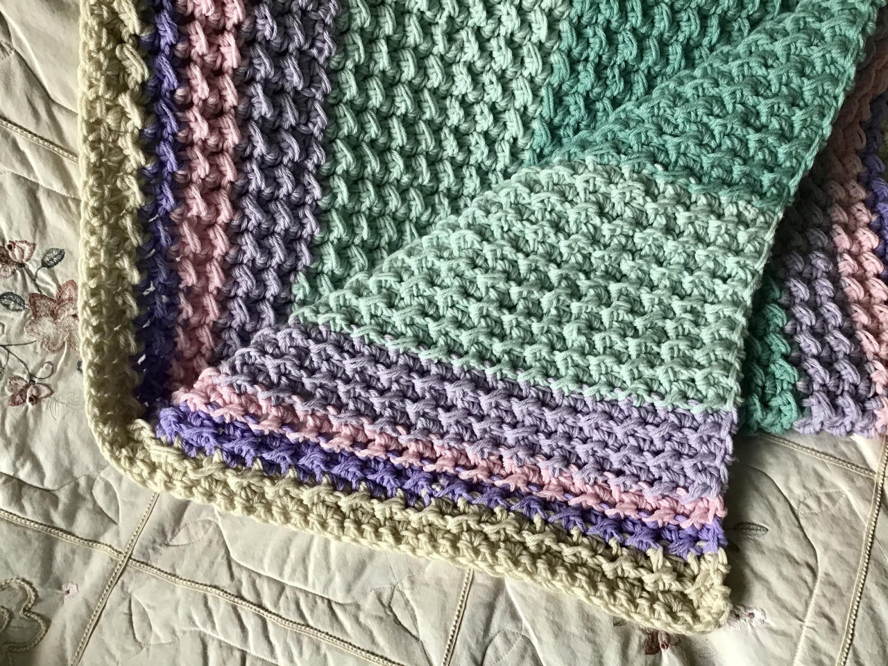 Pastel Dreams Baby Blanket