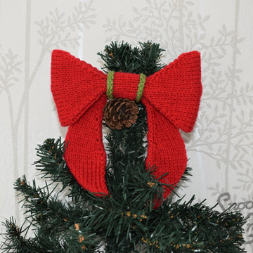Christmas Bows Pattern Snoo's Knits