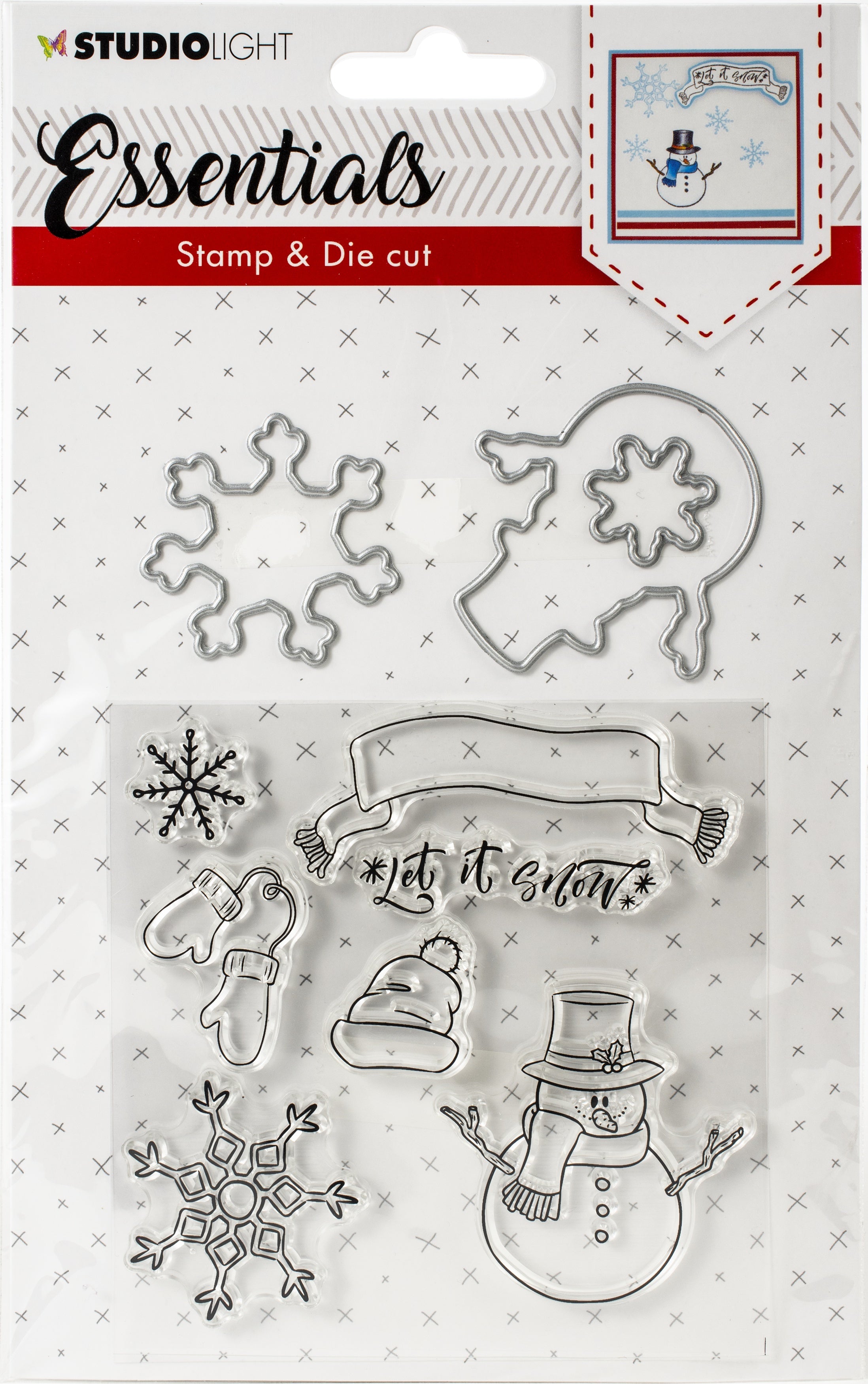Studio Light Essentials Stamp & Die Set - 602964