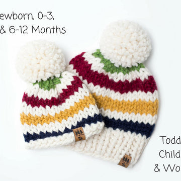 Hudson Bay Inspired Canadian Winter Toque Hat