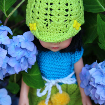 12 inch Dolls Cap