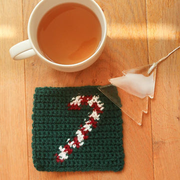 Santa's Cane Square