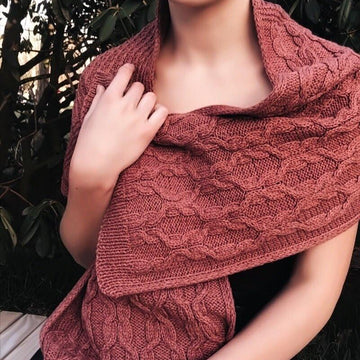 Carl & Clara Scarf - knitting pattern