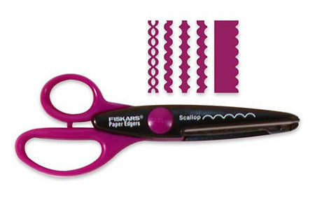 Fiskars Paper Edger Scissors - Scallop - 9201