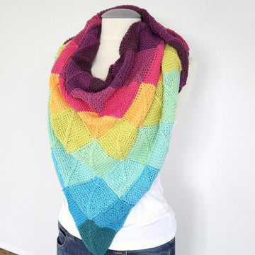 Strickanleitung - Dreickstuch Do-Mino - No.117