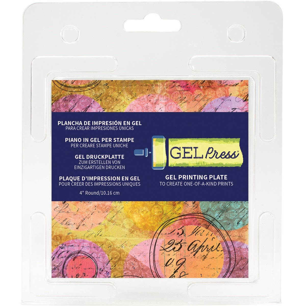 Gel Press Gel Circle 4" - 333569