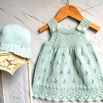 Sun dress with matching sun hat - P078