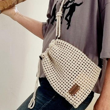 Mobile phone crossbody shoulder bag crochet pattern T19