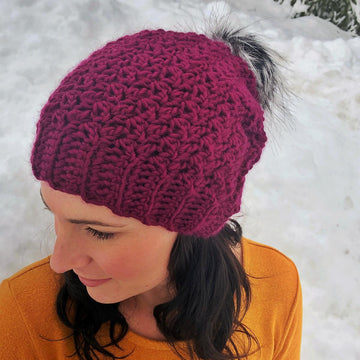 Winter Rose Beanie