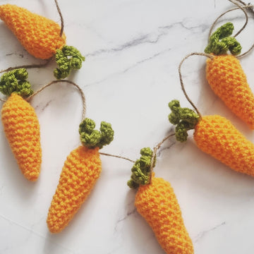 Crochet Carret Garland