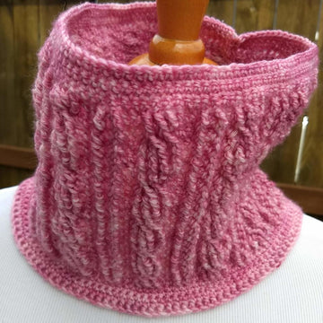 Braided Rose Cowl