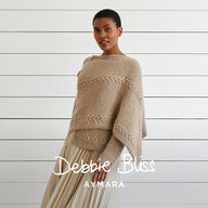 "Ella" - Jacket Knitting Pattern For Women in Debbie Bliss Aymara by Debbie Bliss in Debbie Bliss - DB328 - Downloadable PDF