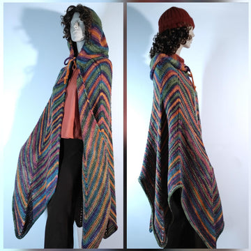 Maple Leaf Poncho