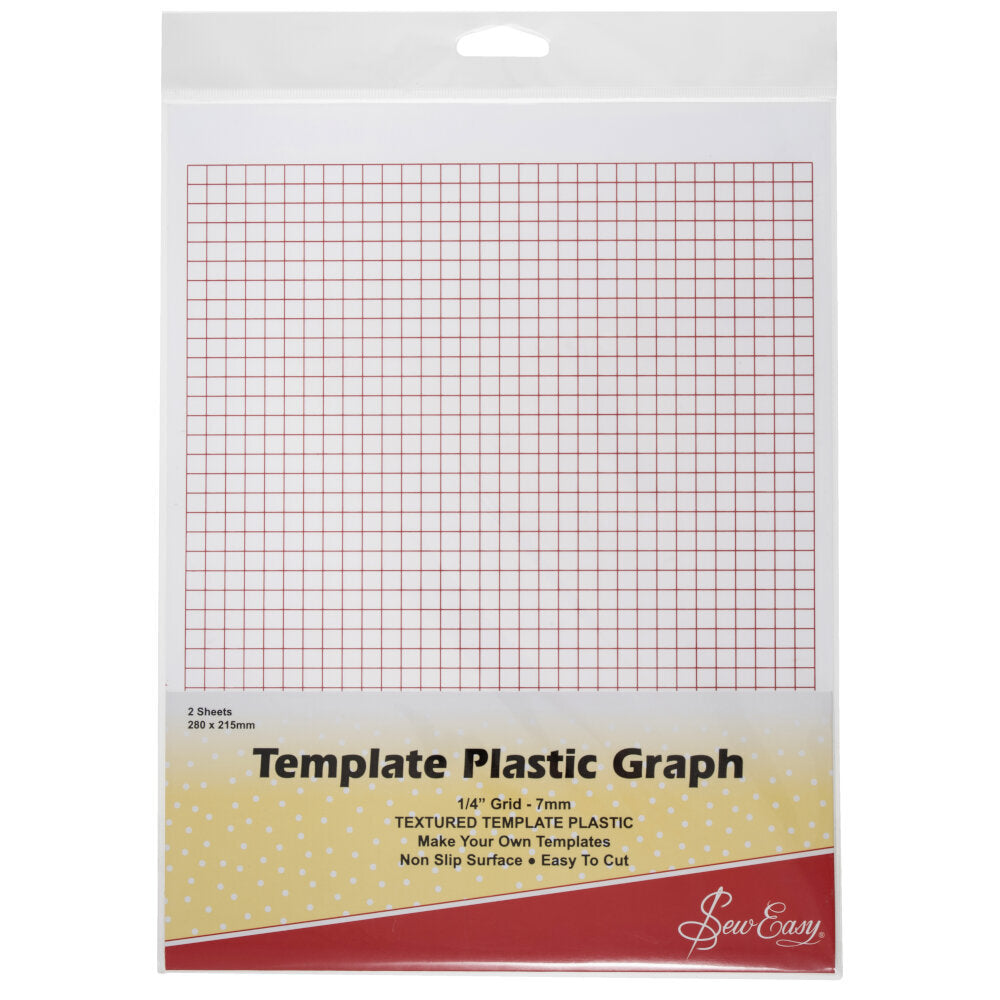 Sew Easy Template: Plastic: Printed