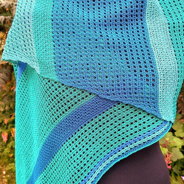 Emerald Drift Shawl