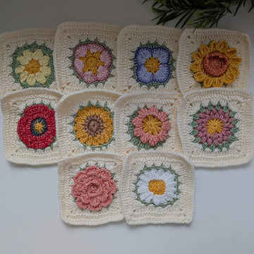 Petal Parade Granny Squares
